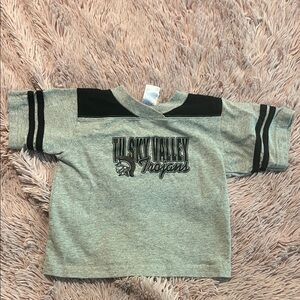 Rabbit Skins Kids Tee with Black Accents